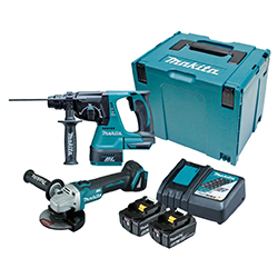 Form Direct Concrete Rewards - Makita 18V 2 Piece Combo Kit Brushless (RHAG)