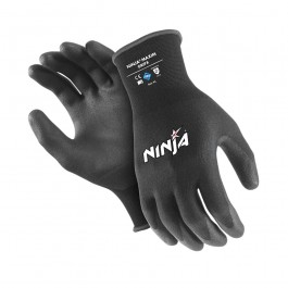 Ninja HPT GripX Black Gloves | High Grip Work Gloves