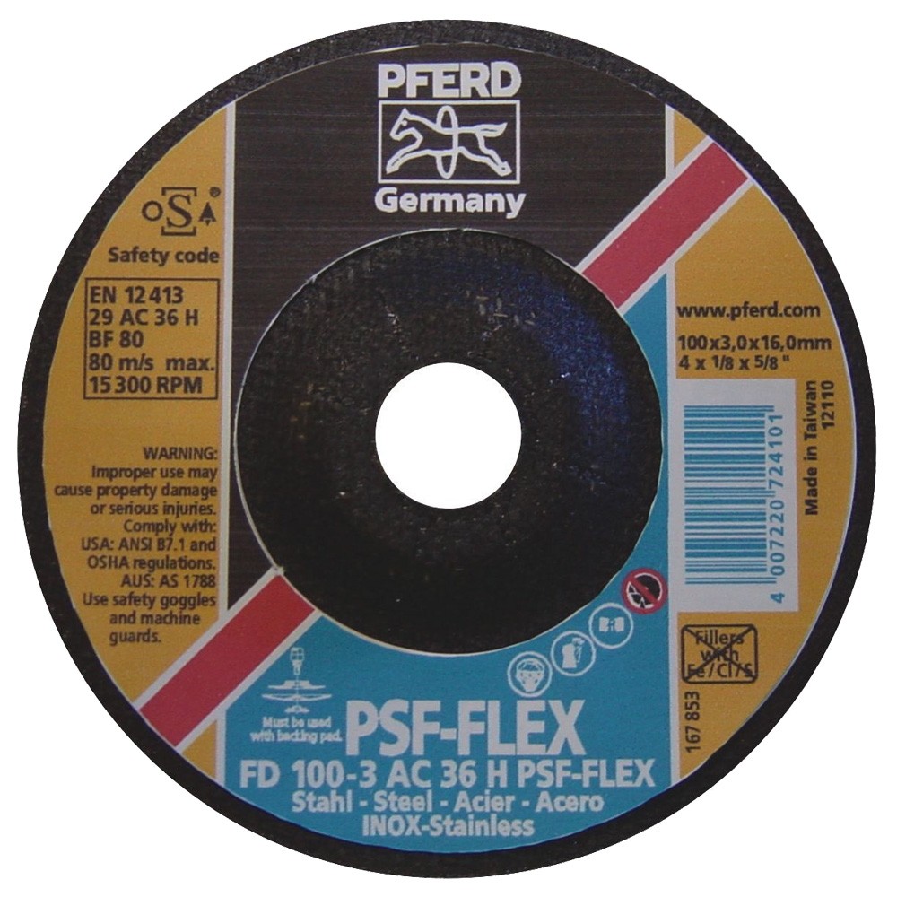 BLENDING DISC FD125-3AC36HPSF-FLEX INOX