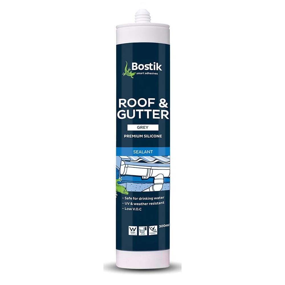 ROOF AND GUTTER SILICONE GREY 300ML