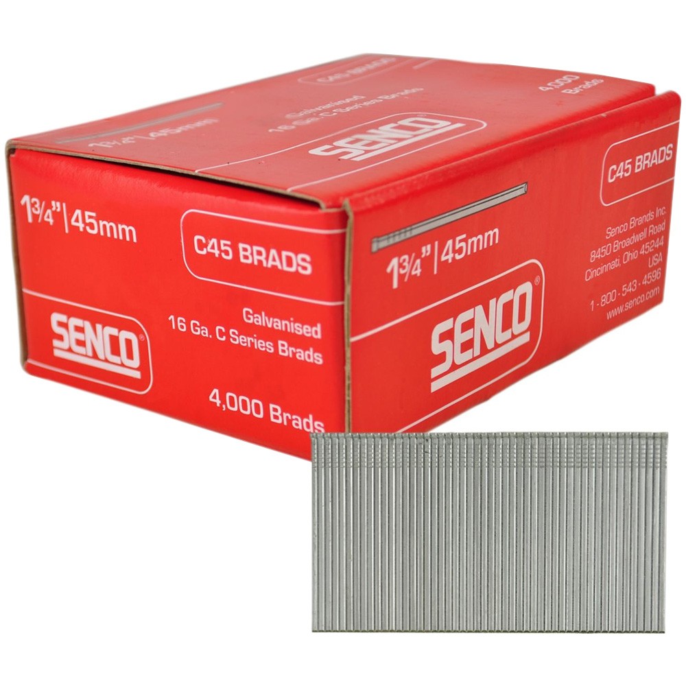 SENCO C BRADS 1.6 X 45MM (4000)