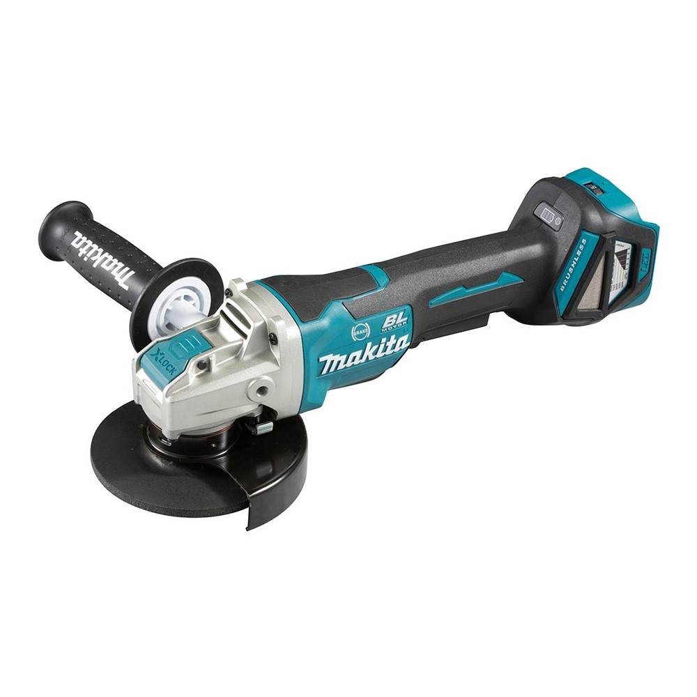 MAKITA 18V BRUSHLESS X-LOCK ANGLE GRINDER