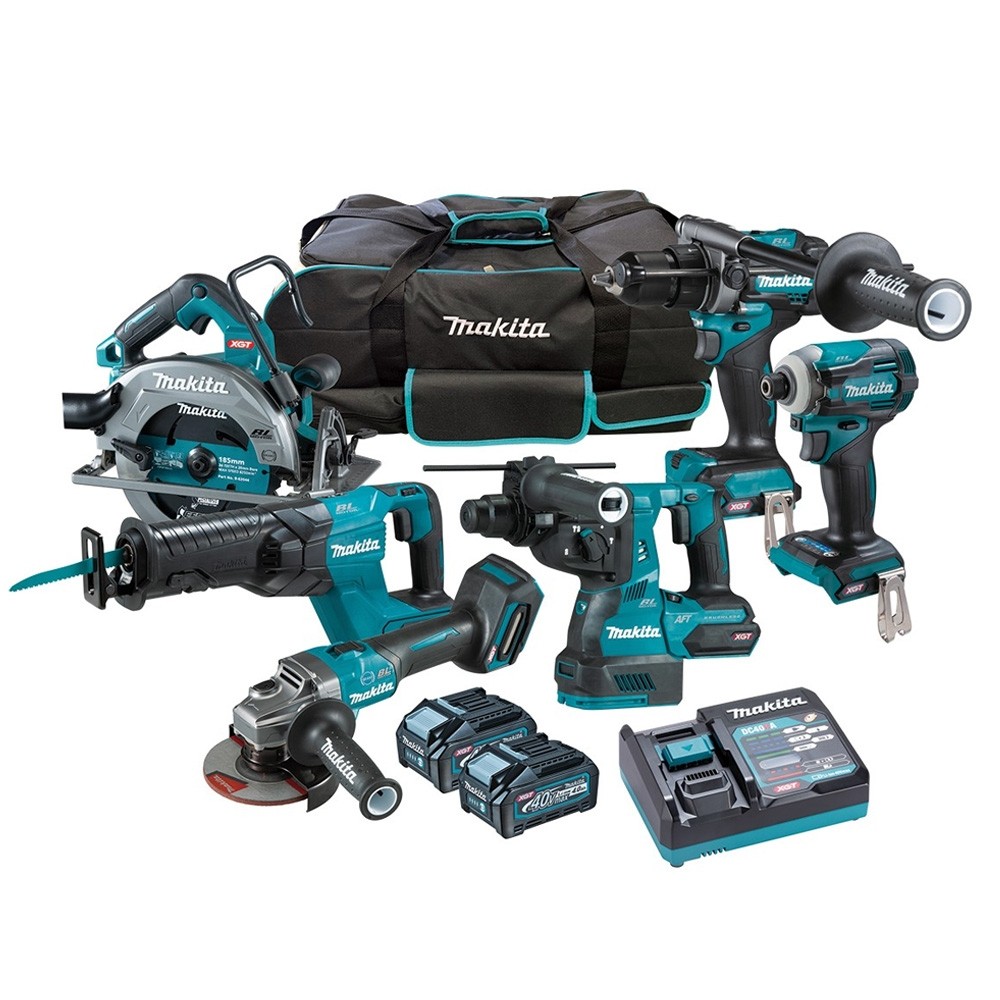 MAKITA 6 PIECE COMBO KIT BRUSHLESS 40V