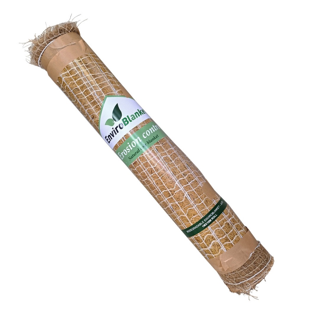 TREXGEO HANDYROLL JUTE COIR BLANKET 350GSM - 1 × 10M ROLL