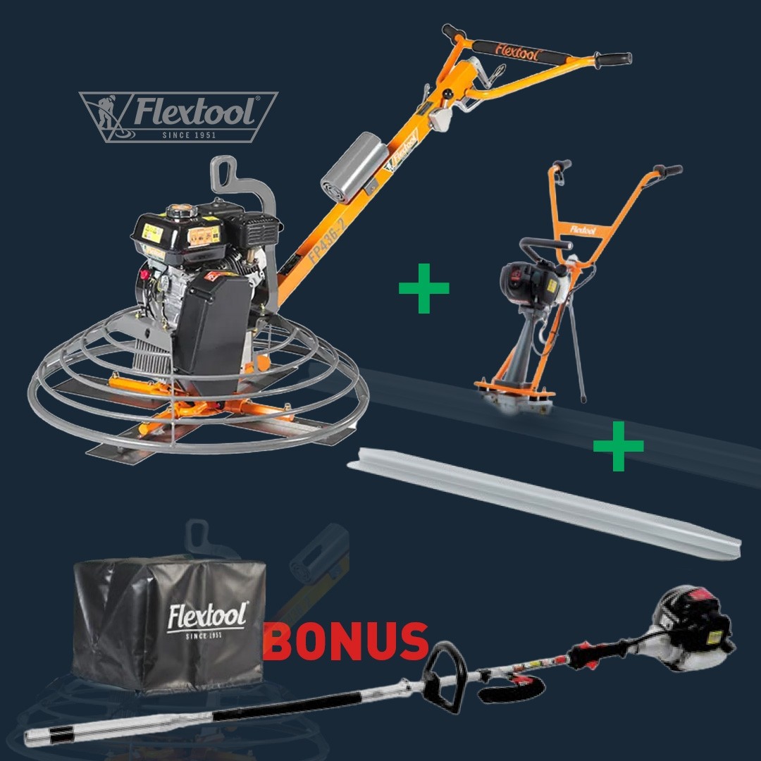 EOFY FLEXTOOL POWER FINISHING & SCREEDING KIT