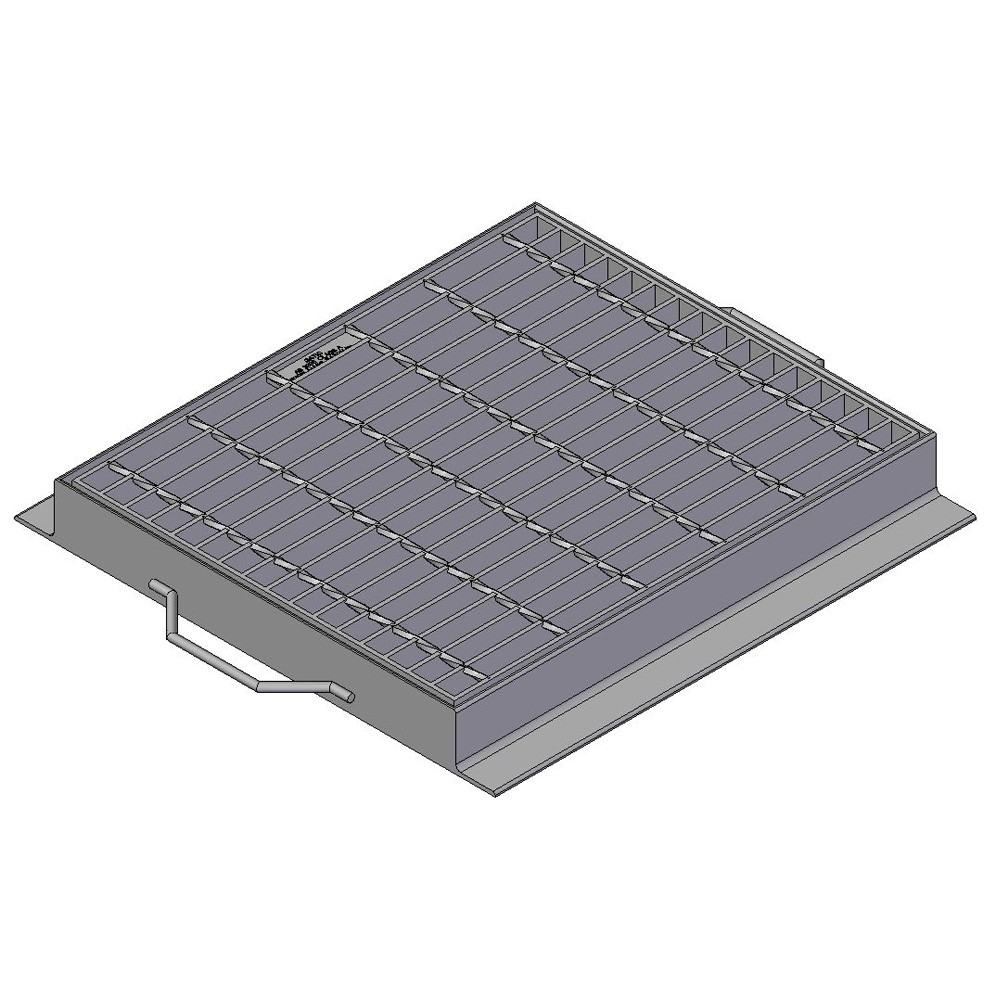 300X300 GALV SUMP GRATE + CLASS B FRAME