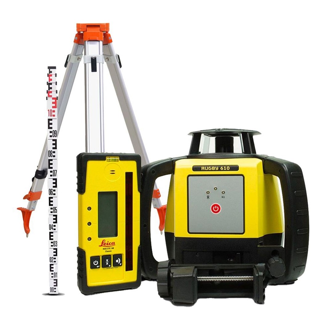 LEICA RUGBY 610 LASER LEVEL KIT