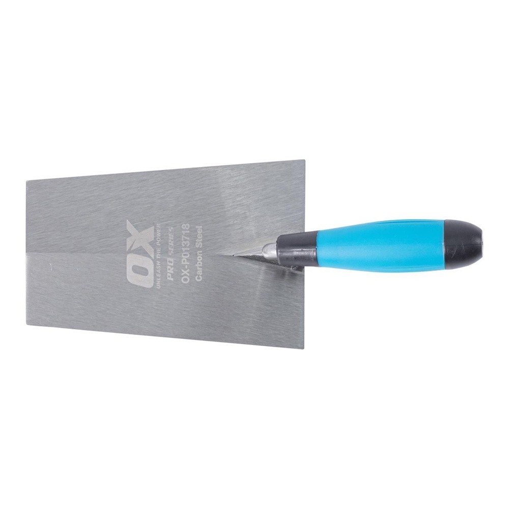 OX SQUARE FRONT TROWEL 180MM