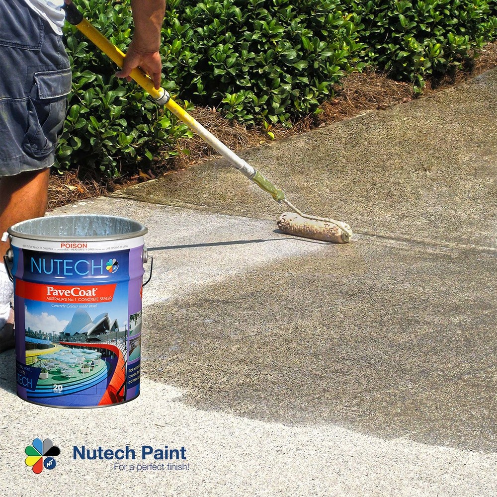 Nutech Paint Pavecoat Concrete Colour Chart