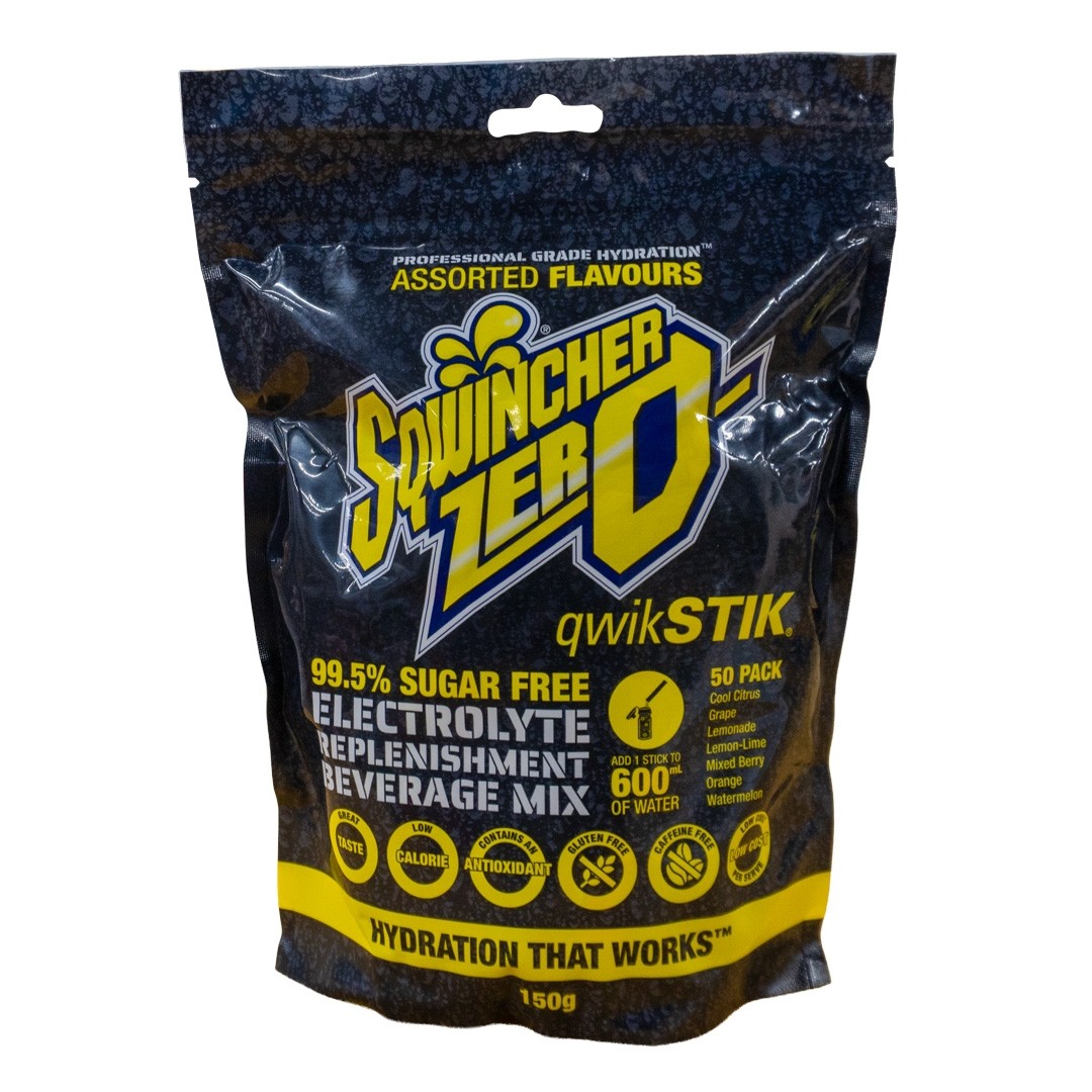 SQWINCHER ZERO QWIKSTIK 3G SUGAR FREE ELECTROLYTE (50 PACK)