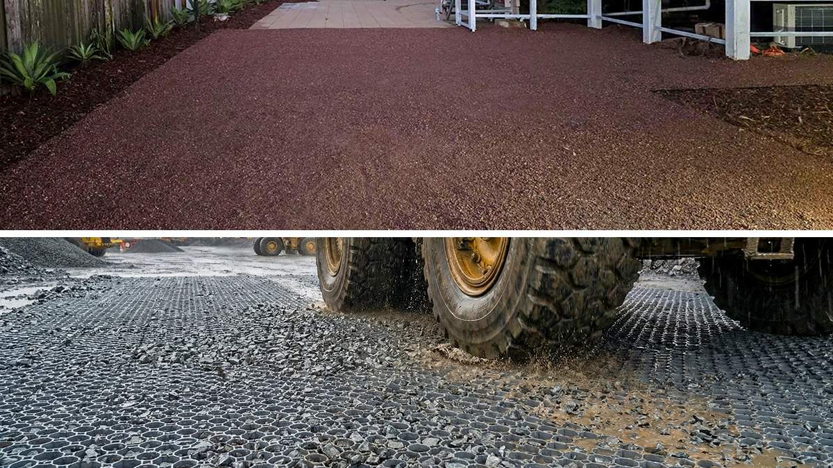 After Trex Ground Stabilisation System